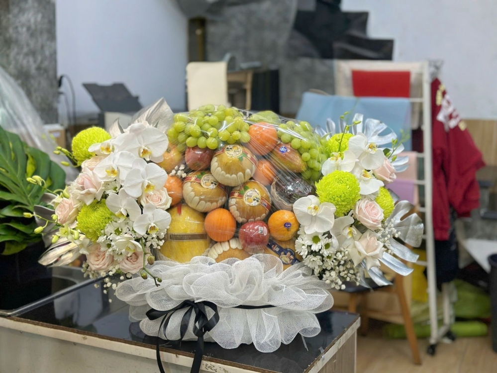 Giỏ Trái Cây Phúng Viếng